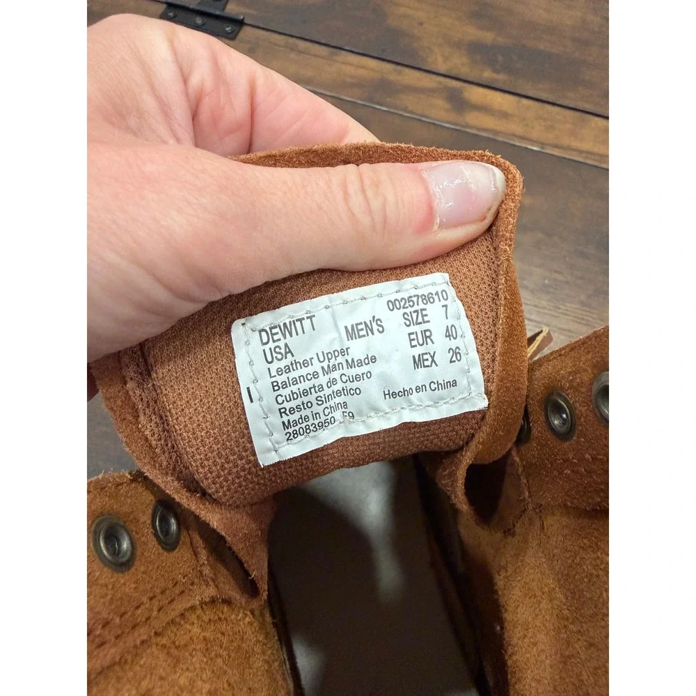 Wrangler materials leather